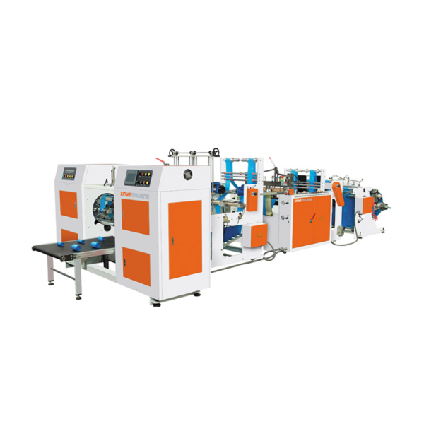 Fully Automatic High Speed Coreless Rolling Bag Making Machine