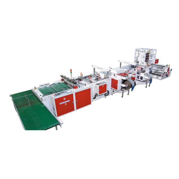 Fully Automatic Soft Handle Bag Making Machine