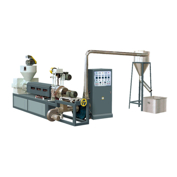 Wind cooling Hot cutting Plastic Recycling Granulating Machine